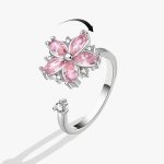 Spinning ring flower