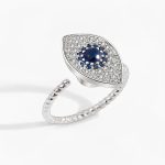 Spinning Ring Evil Eye