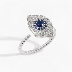 Spinning Ring Evil Eye