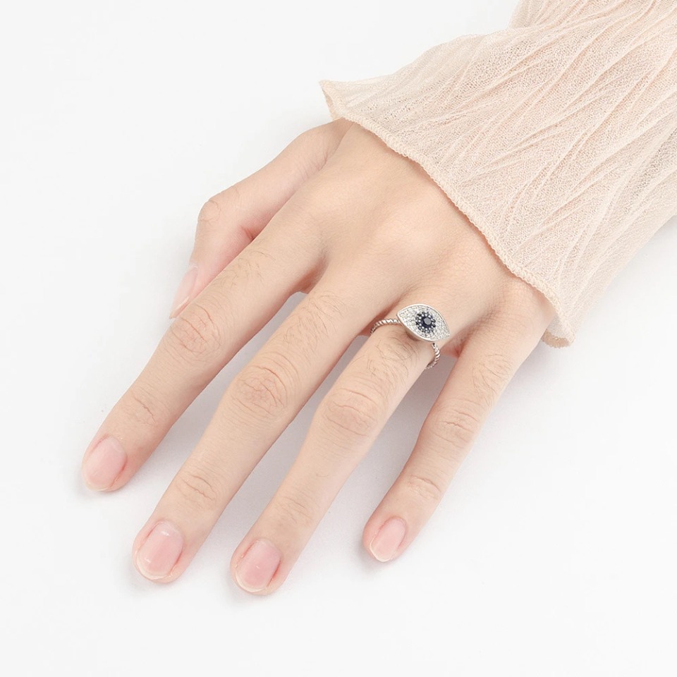Spinning Ring Evil Eye – Image 2